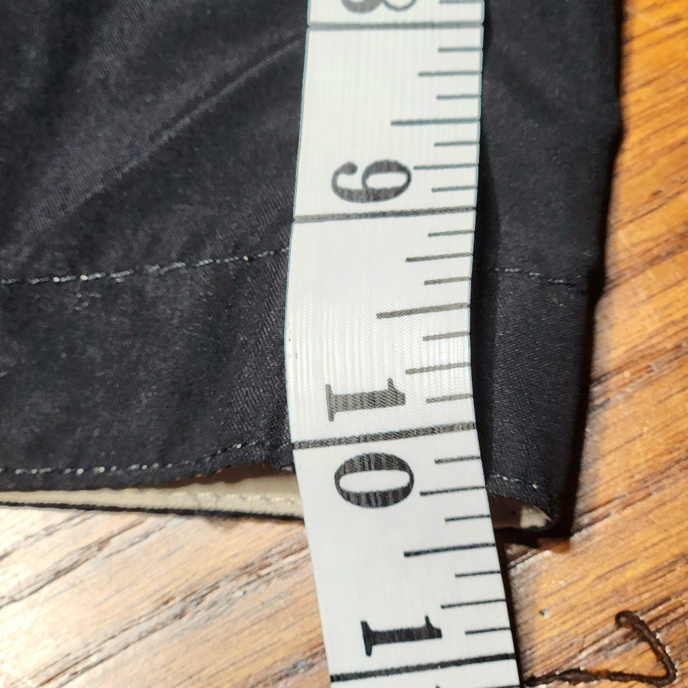VTG NWT Aaron Chang "Tres Palms" Boardshorts Size 5 Black & Tan Palm Tree Print - Picture 5 of 13